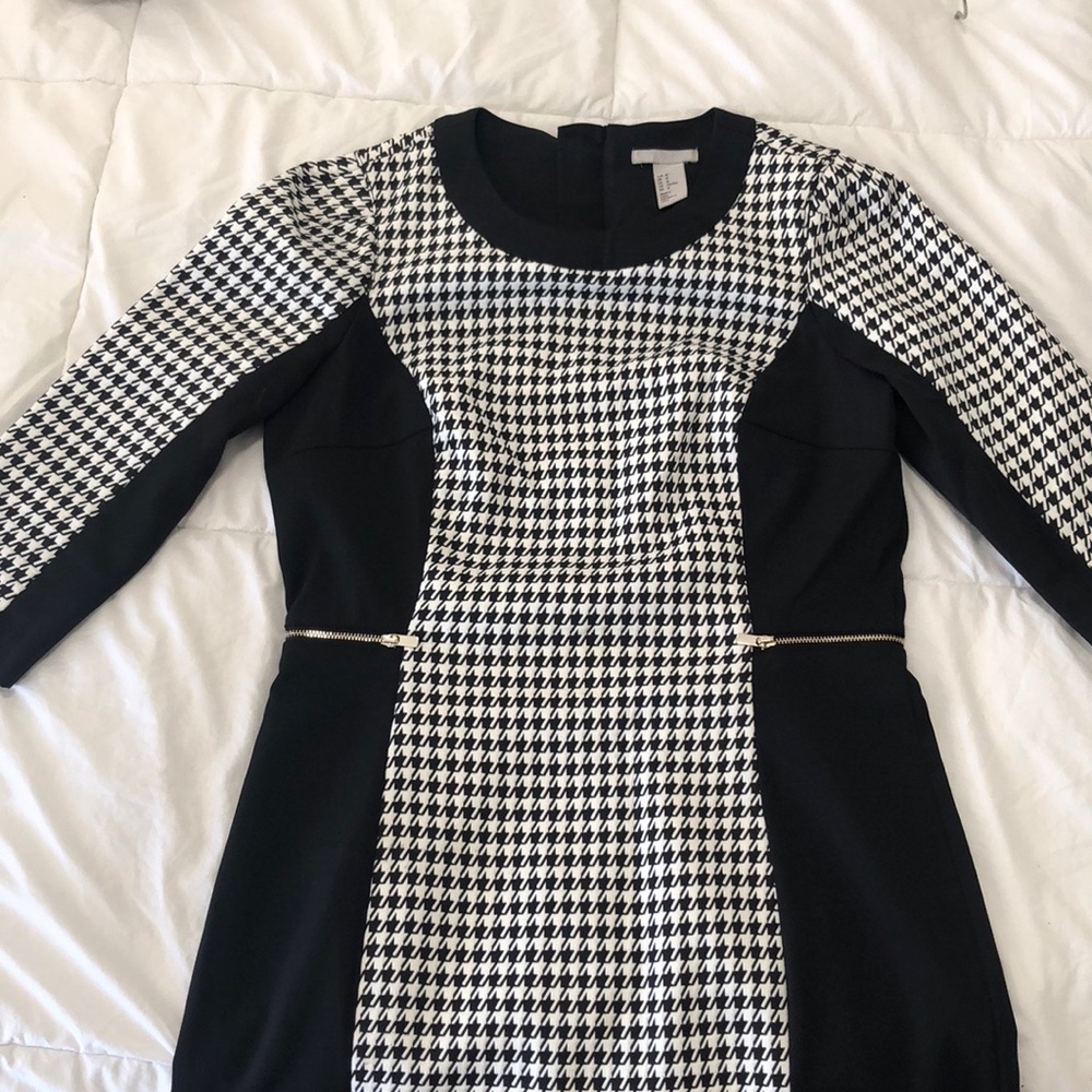 H&M Houndstooth Dress